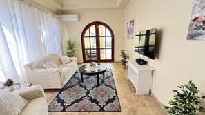 Een smart-tv en een printer