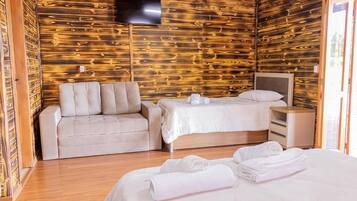 Cabaña Deluxe | Wifi gratis y ropa de cama