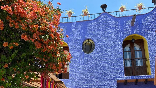 Fachada de la propiedad