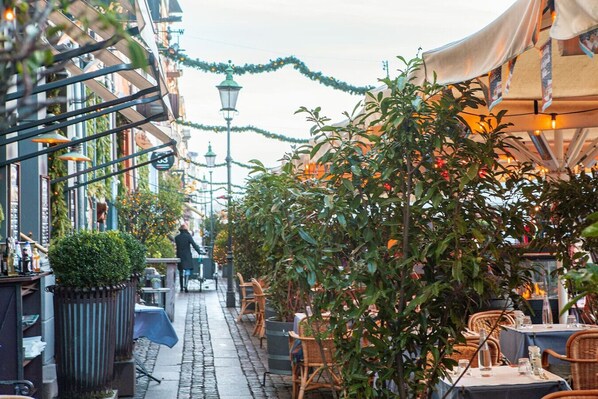 Opções para refeição ao ar livre