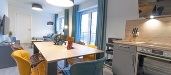 Wolke 7 mit Sauna und Balkon - Hunde Willkommen