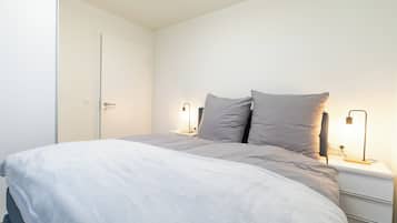 2 Schlafzimmer, Reisekinderbett, kostenloses WLAN, Rollstuhlgeeignet
