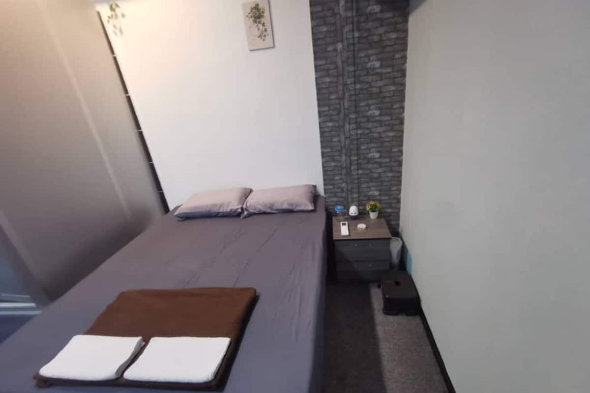 Habitación económica, 1 cama matrimonial | Tabla de planchar con plancha y wifi gratis