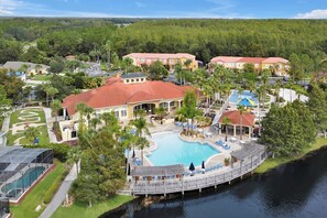Una piscina climatizada