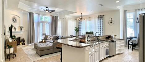 Smart TV, books, offices