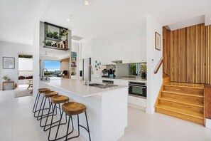 Fridge, microwave, oven, stovetop - Chic Beachside Abode, Sunrise Beach (Sunrise Beach)
