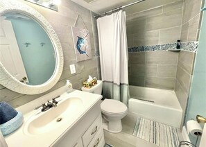 Hair dryer, towels, soap, shampoo - Ponce Inlet 6th Floor Ocean View Corner Unit- 2bdrm 2bath- Non Drive Beach  (Ponce Inlet)