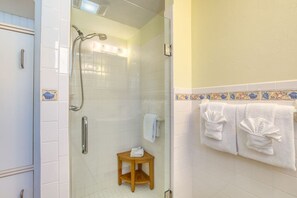 Hair dryer, towels