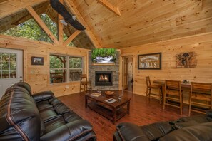 Smart-TV, Kamin, Videospiele