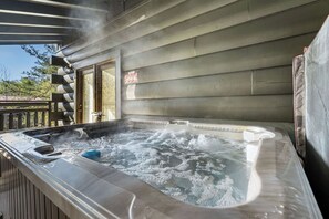 Idromassaggio all'aperto