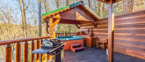 Bain à remous extérieur