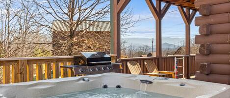 Bain à remous extérieur