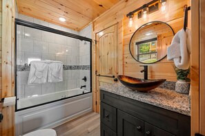 Shower, towels