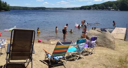 Lakefront Cottage in the Woods w/Sauna Access. Pet-friendly. Abuts State Forest