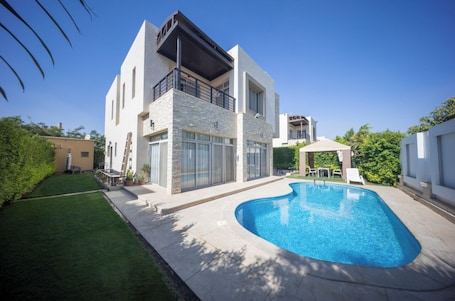 屋外プール. Villa With Private Pool In Beverly Hills comp -Allegria residence-Sheikh Zayed