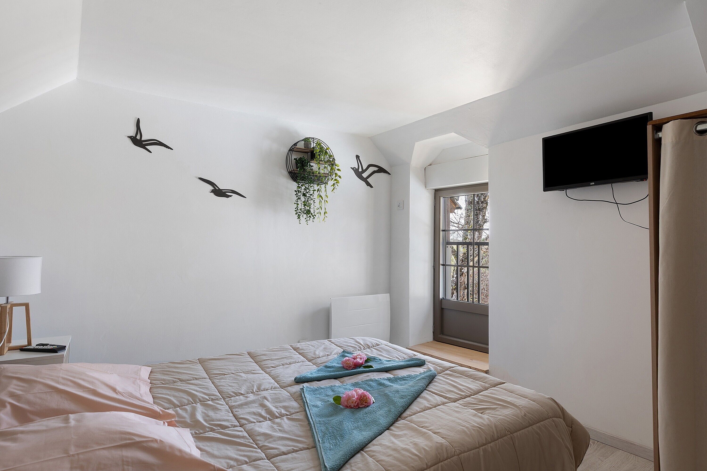 1 Schlafzimmer, kostenloses WLAN, Bettwäsche