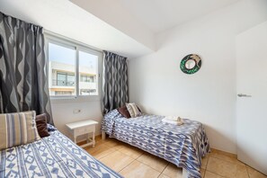 2 habitaciones y ropa de cama 