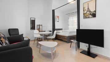 1 bedroom, iron/ironing board, free WiFi, bed sheets