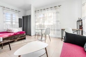 1 Schlafzimmer, Bügeleisen/Bügelbrett, kostenloses WLAN, Bettwäsche