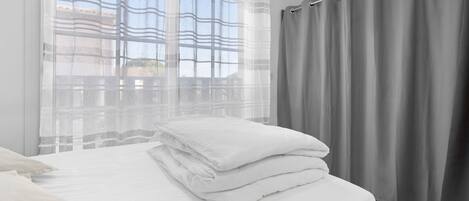 熨斗/熨衫板、免費 Wi-Fi、床單