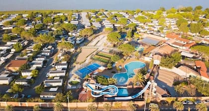 Mobile Home Soleia Mar Estang Siblu Village 4x A/C, 7 Guests, Private Parking, Beach Access