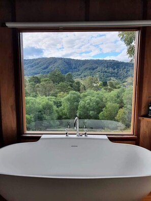 Shower, eco-friendly toiletries, hair dryer