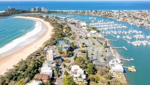 Aerial view - Illawong Unit 1 - Beach At Your Doorstep! (Mooloolaba)