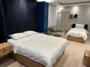 Familiekamer | Luxe beddengoed, Select Comfort-bedden, gratis wifi, beddengoed