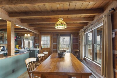 Custom Log Cabin w/ Long Range Views