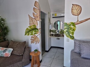 Exclusive Suite, 1 Double Bed | Living area | TV - Alborada Boutique Stay  (Bahía Ballena)