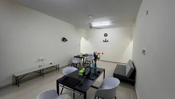 In-room safe, desk, laptop workspace, blackout curtains