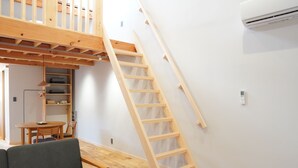 Design House, Non Smoking, Kitchen | Living area | 50-inch flat-screen TV with cable channels - Rikka Fukiya (Takayama)