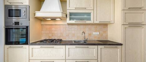 Kühlschrank, Ofen, Herdplatte, Geschirrspüler