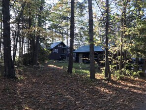 Exterior - Cozy Cabin on Black Lake with a great view, 5 minutes to Black Mountain rec area (Onaway)
