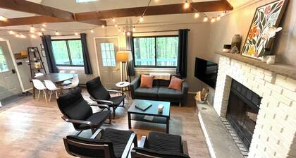 Cozy chalet-style home with fire pit in The Hideout, a five star community.