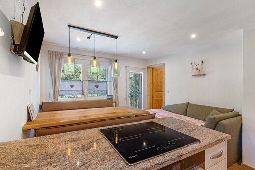 Apartment 'Ferienwohnung 1' with Mountain View, Shared Terrace and Wi-Fi