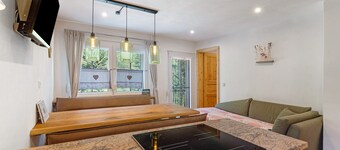 Apartment 'Ferienwohnung 1' with Mountain View, Shared Terrace and Wi-Fi