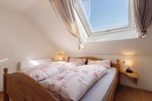 2 soveværelser, gratis Wi-Fi, sengetøj