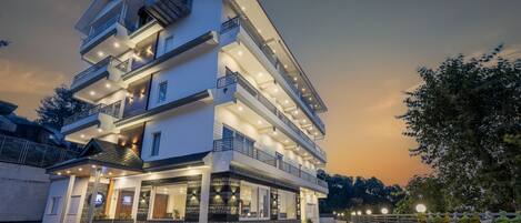 Fassade der Unterkunft