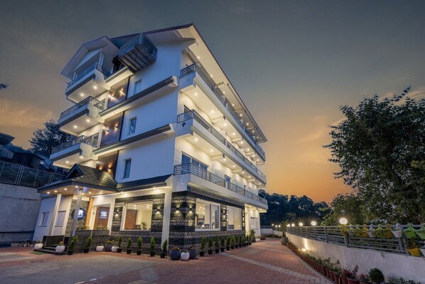 Façade de l’hébergement