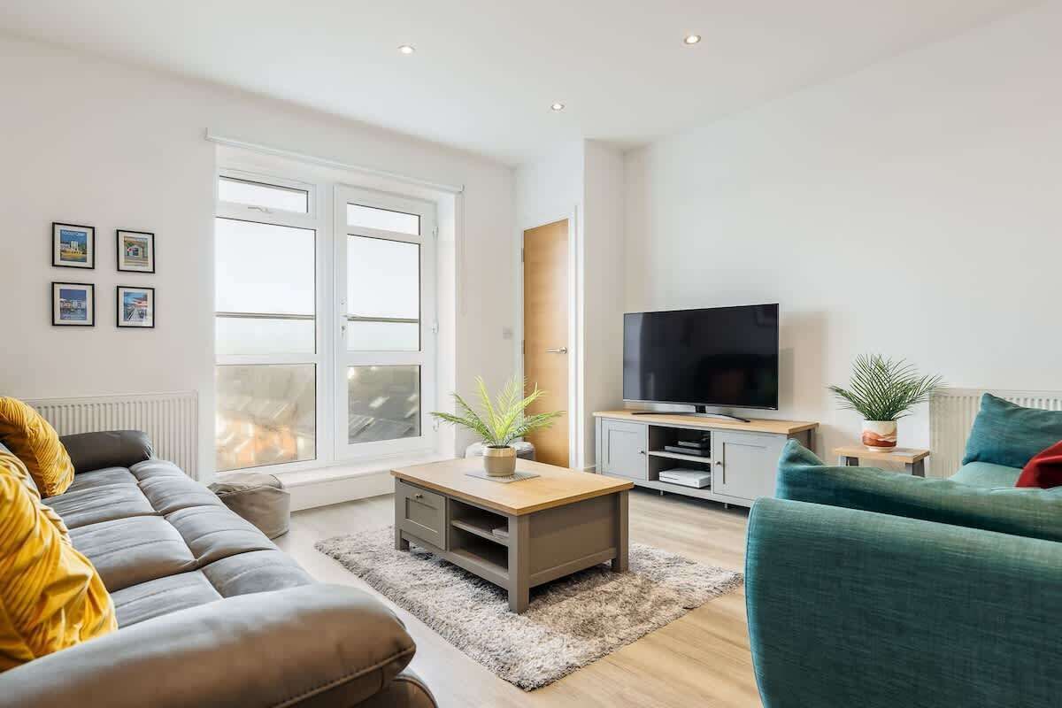 Televisie en een kantoor