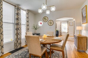 Dining - Chic Indianapolis Home w/ Patio < 2 Mi to Downtown (Indianapolis)