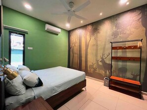 4 quartos, ferros/tábuas de passar roupa, Wi-Fi, roupa de cama