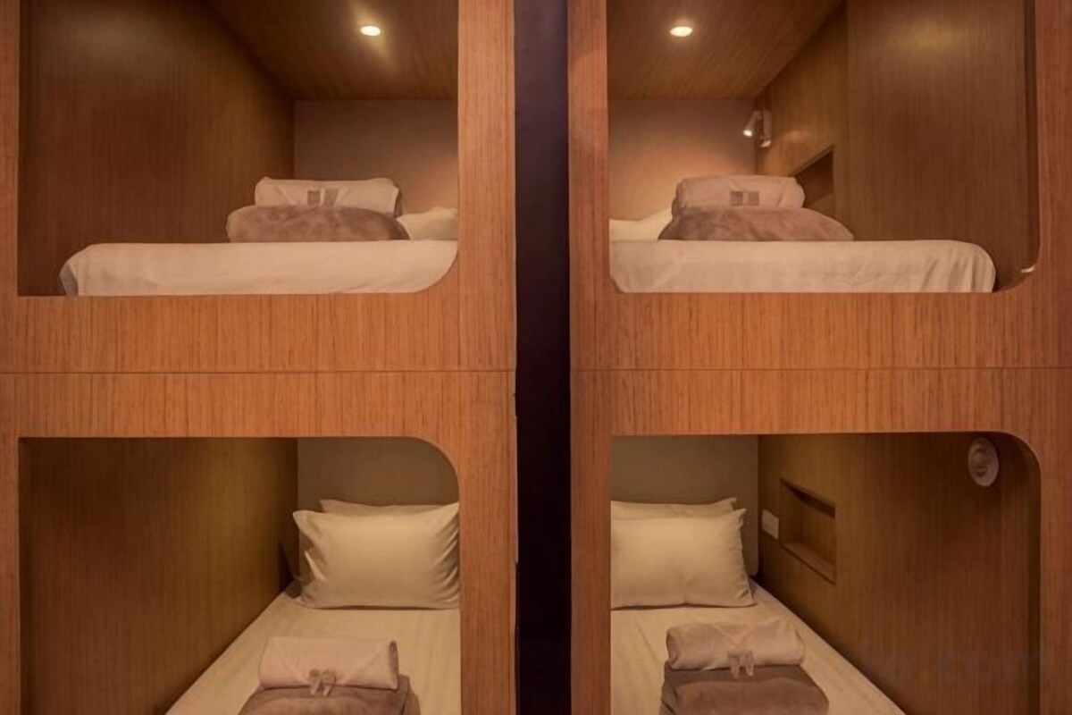 Bed In Capsule Room With Shared Bathroom- (Male Only)
