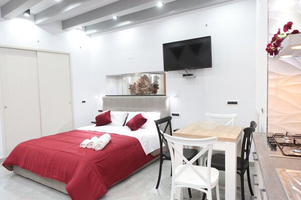 1 Schlafzimmer, Bügeleisen/Bügelbrett, kostenloses WLAN