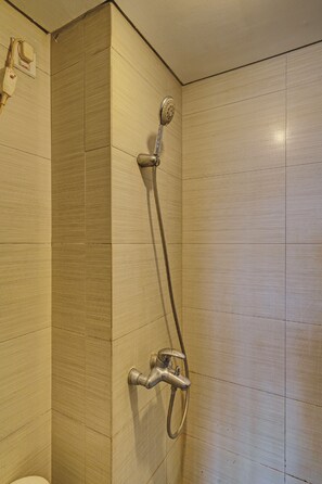 Dusche, Handtücher, Seife