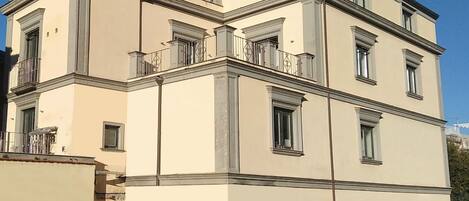 Fassade der Unterkunft