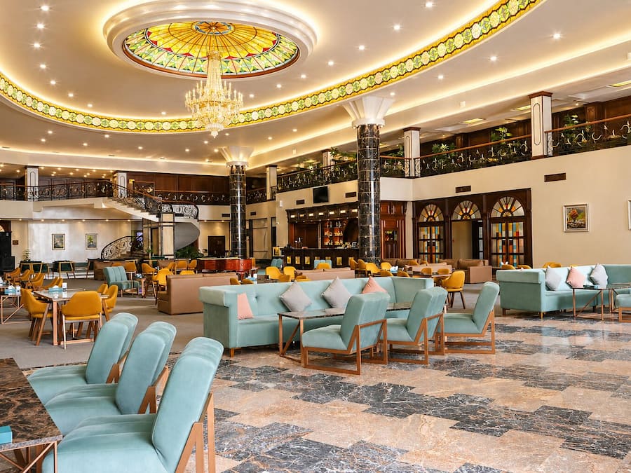 Lobby sitting area