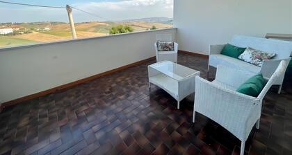 Rose garden in the hills