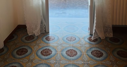 Rose garden in the hills